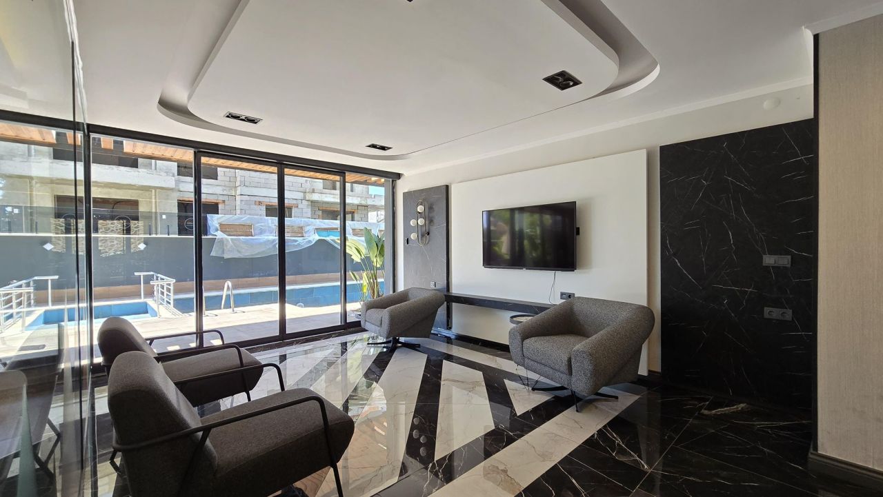 Квартира в Алании, Турция, 50 м² - фото 11