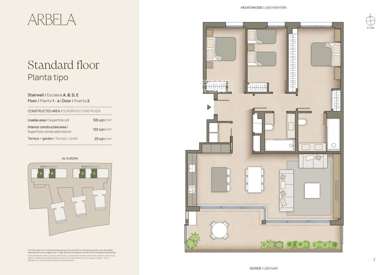 Квартира в Барселоне, Испания, 122 м² - фото 2