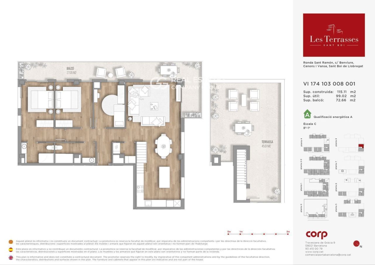 Квартира Barcelona, Sant Boi de Llobregat, Испания, 115 м² - фото 14