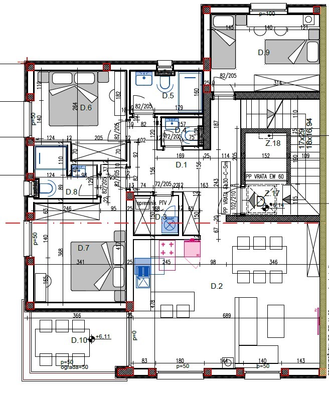 Квартира в Пуле, Хорватия, 112.87 м² - фото 7