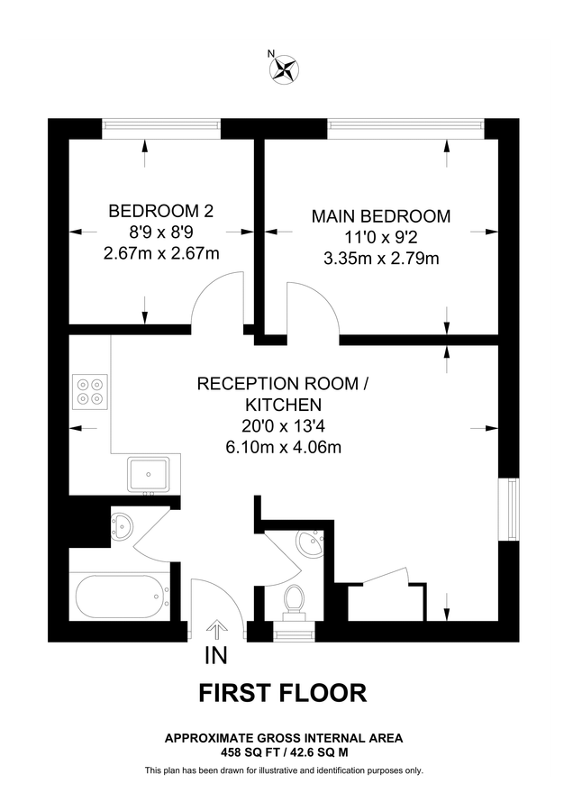Квартира в Лондоне, Великобритания, 43 м² - фото 8
