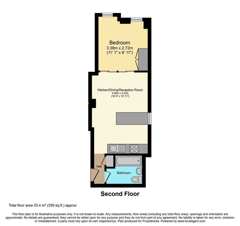 Квартира в Лондоне, Великобритания, 33 м² - фото 9