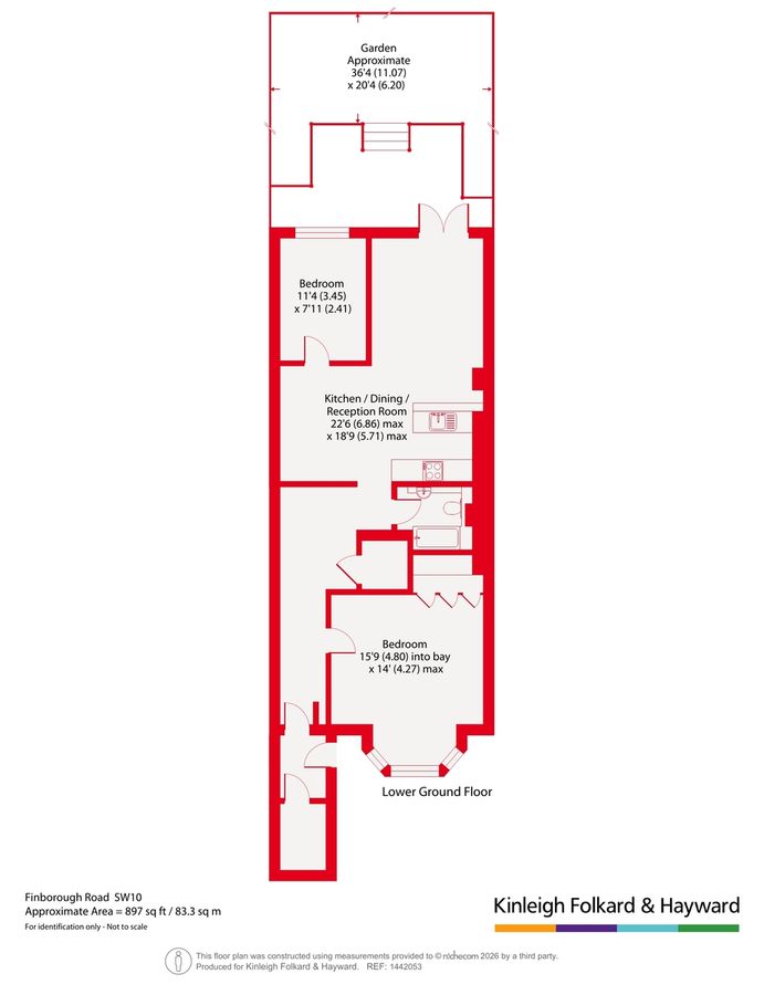 Квартира в Лондоне, Великобритания, 83 м² - фото 10