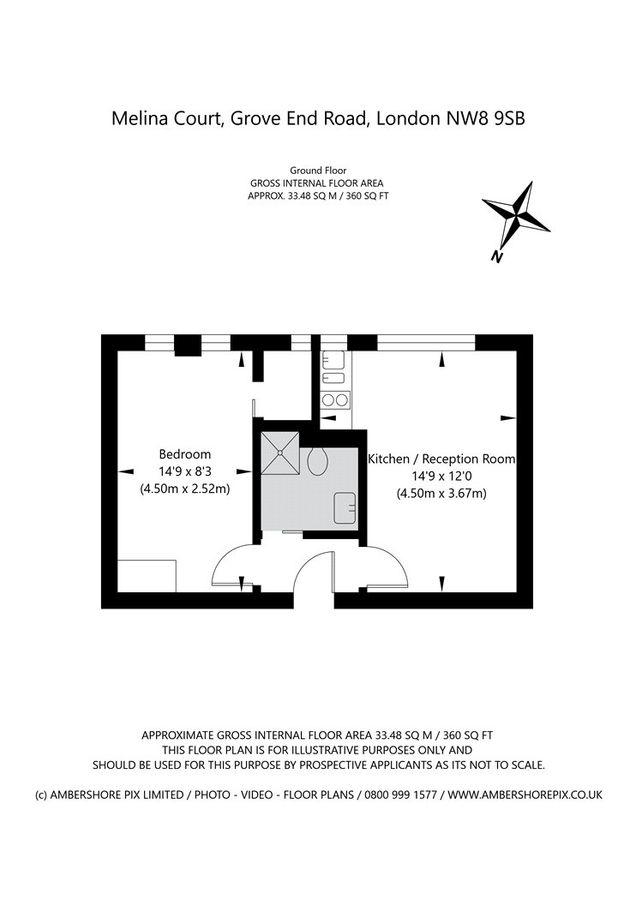 Квартира в Лондоне, Великобритания, 34 м² - фото 11