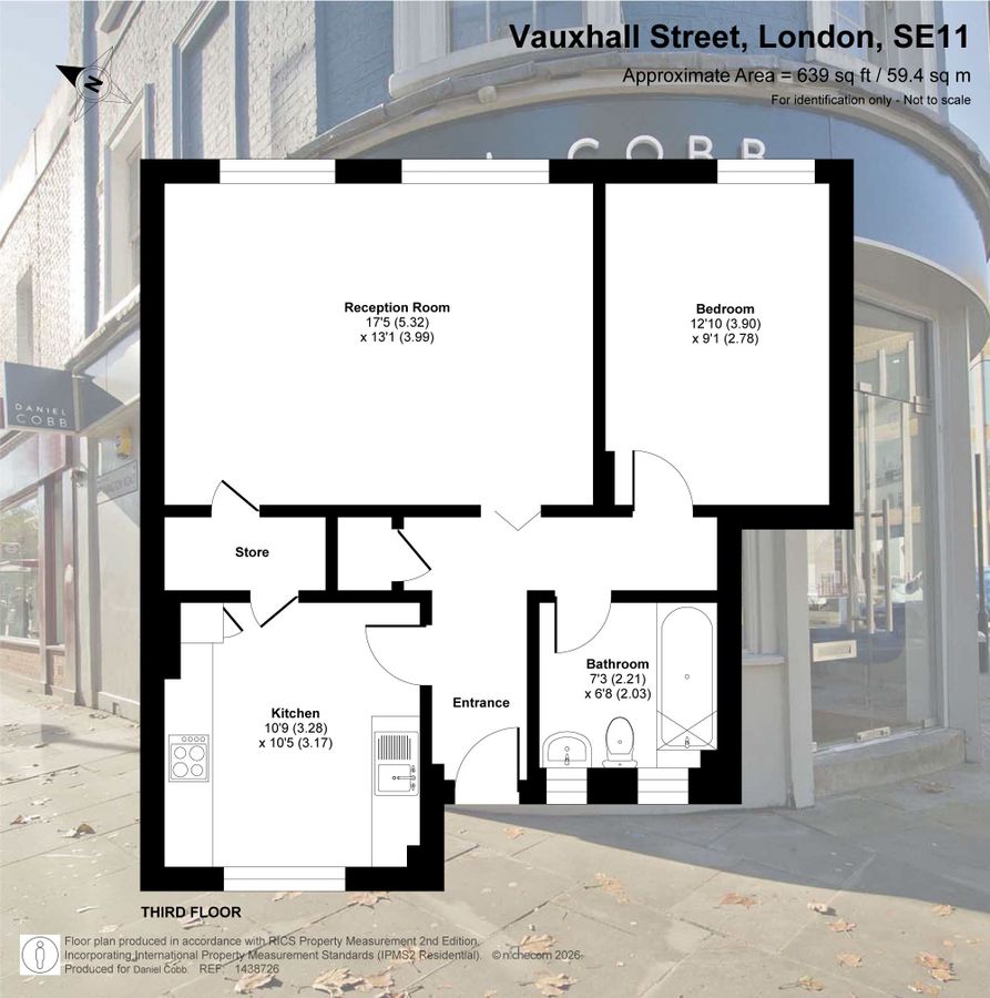 Квартира в Лондоне, Великобритания, 59 м² - фото 13