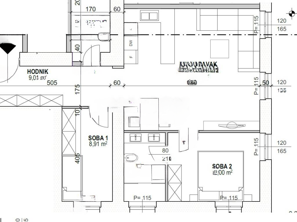 Квартира в Опатии, Хорватия, 69 м² - фото 13