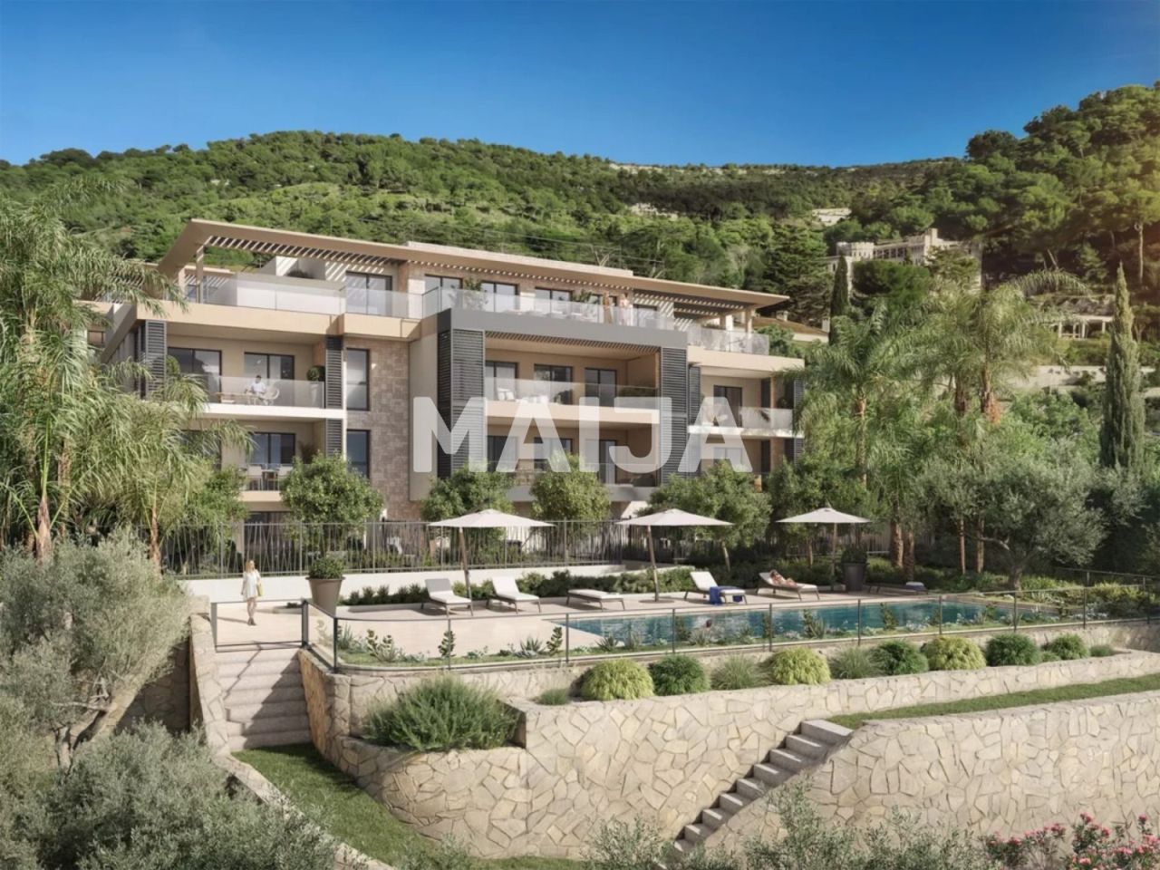 Апартаменты в Эзе, Франция, 77 м² - фото 1