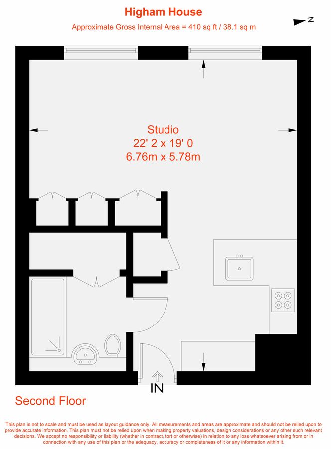 Квартира в Лондоне, Великобритания, 38 м² - фото 14