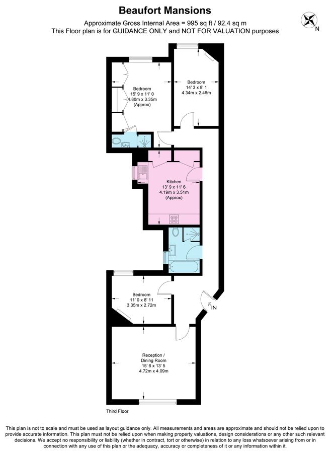 Квартира в Лондоне, Великобритания, 92 м² - фото 15