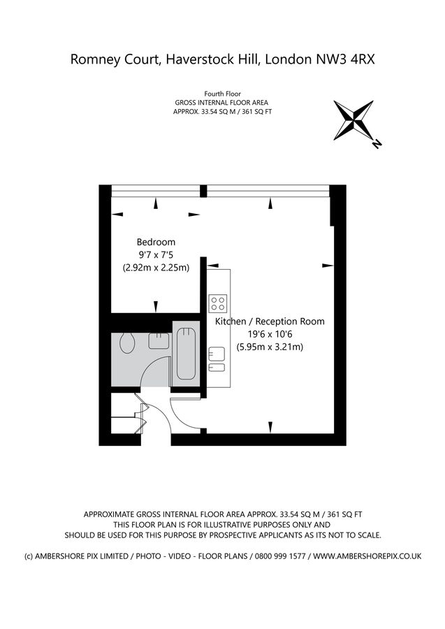 Квартира в Лондоне, Великобритания, 34 м² - фото 17