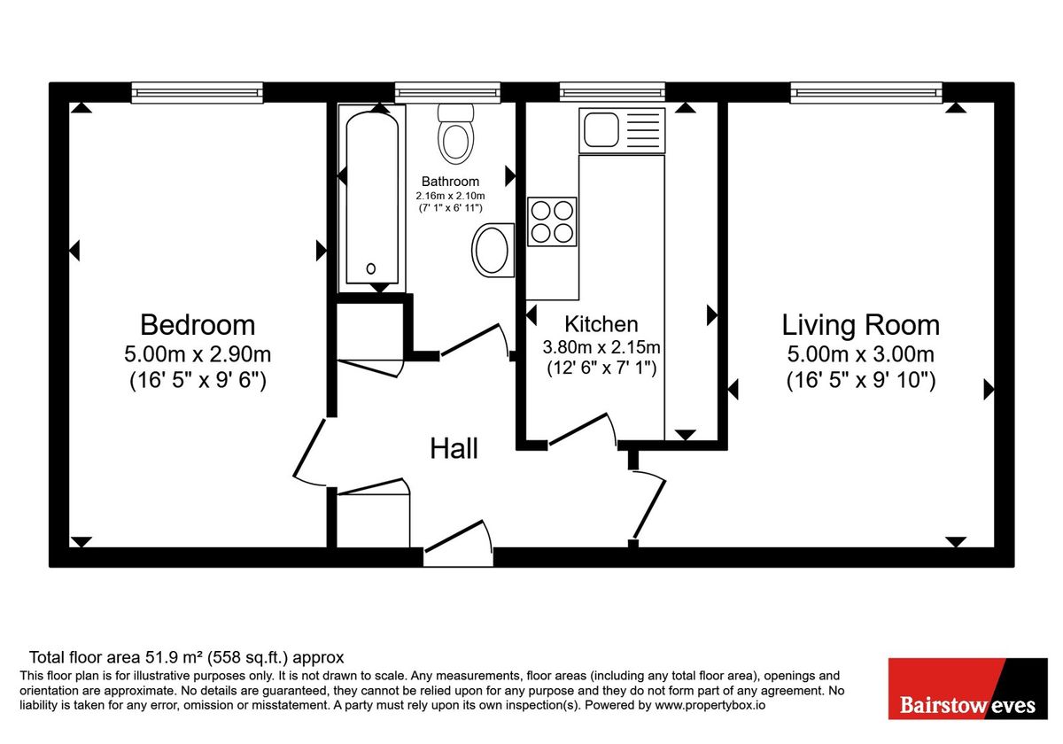Квартира в Лондоне, Великобритания, 52 м² - фото 18