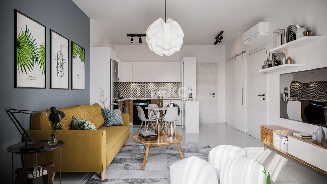 Апартаменты в Газимагусе, Кипр, 58 м² - фото 10