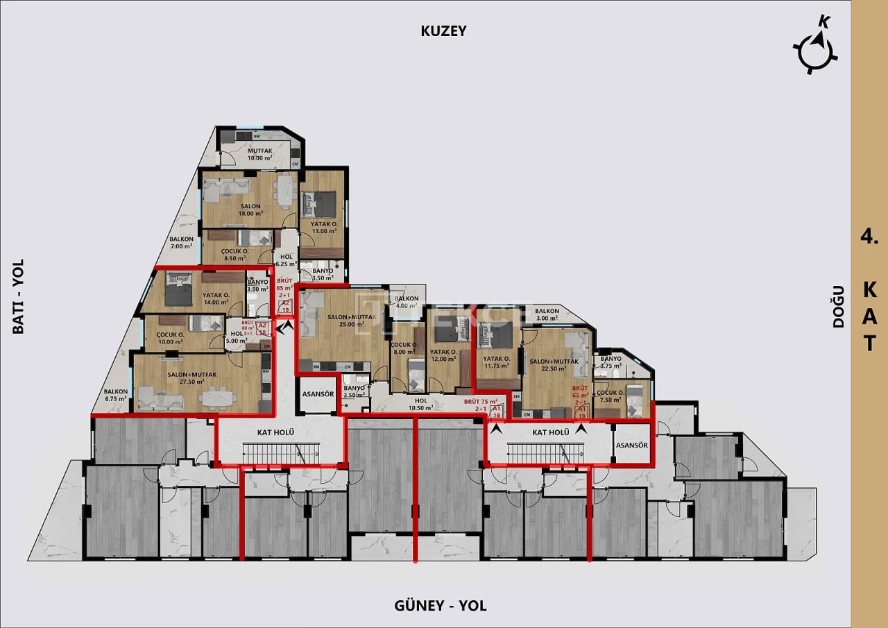 Пентхаус в Анталии, Турция, 155 м² - фото 19