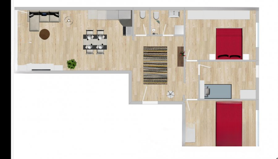 Квартира в Люксембурге, Люксембург, 106 м² - фото 2