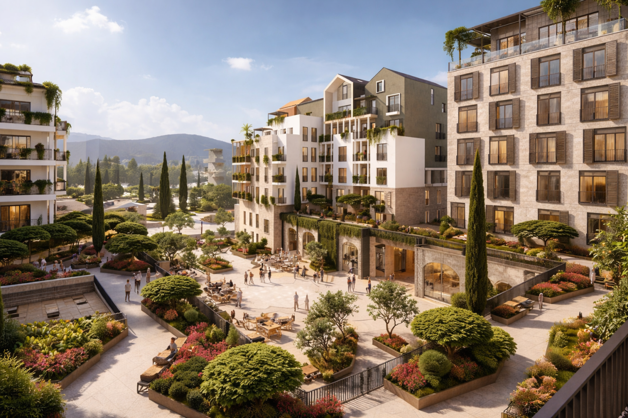 Апартаменты в Тивате, Черногория, 114.05 м² - фото 2