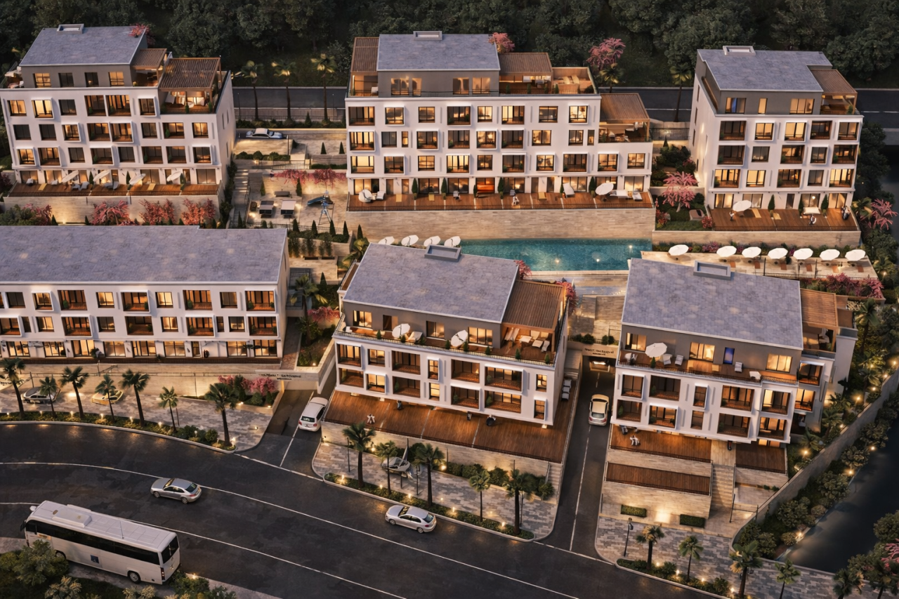 Апартаменты в Тивате, Черногория, 41.61 м² - фото 2