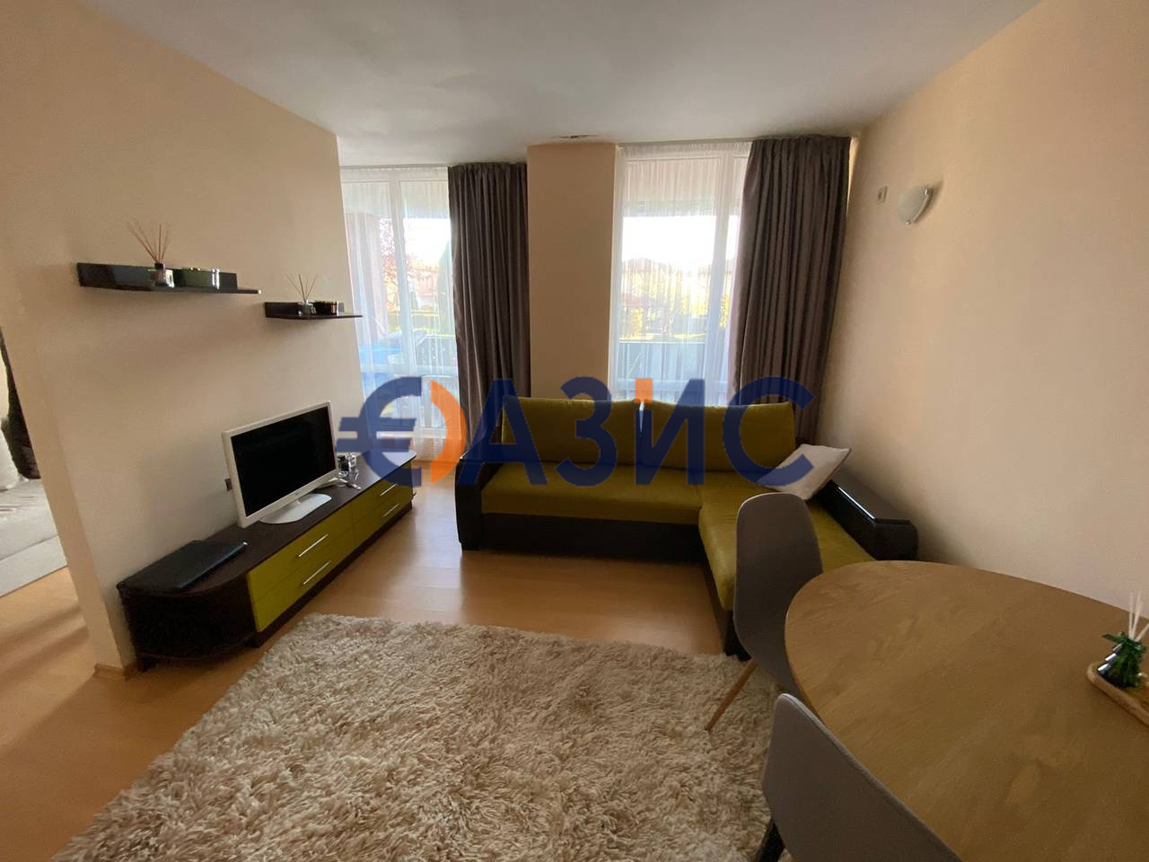 Апартаменты в Ахелое, Болгария, 58 м² - фото 1