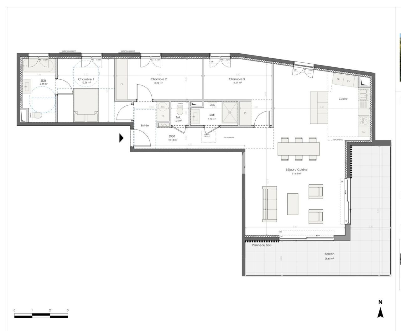Апартаменты в Эзе, Франция, 108 м² - фото 13
