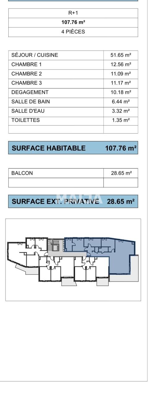 Апартаменты в Эзе, Франция, 108 м² - фото 14