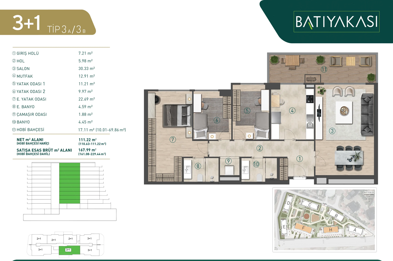 Апартаменты в Стамбуле, Турция, 60 м² - фото 5