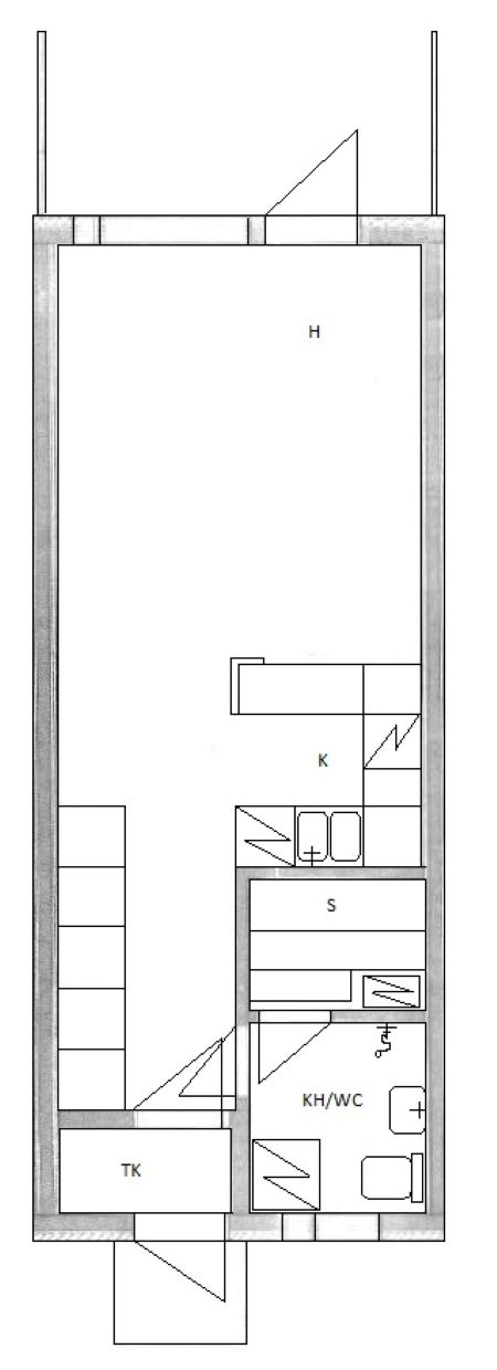 Таунхаус в Иисалми, Финляндия, 34.5 м² - фото 3
