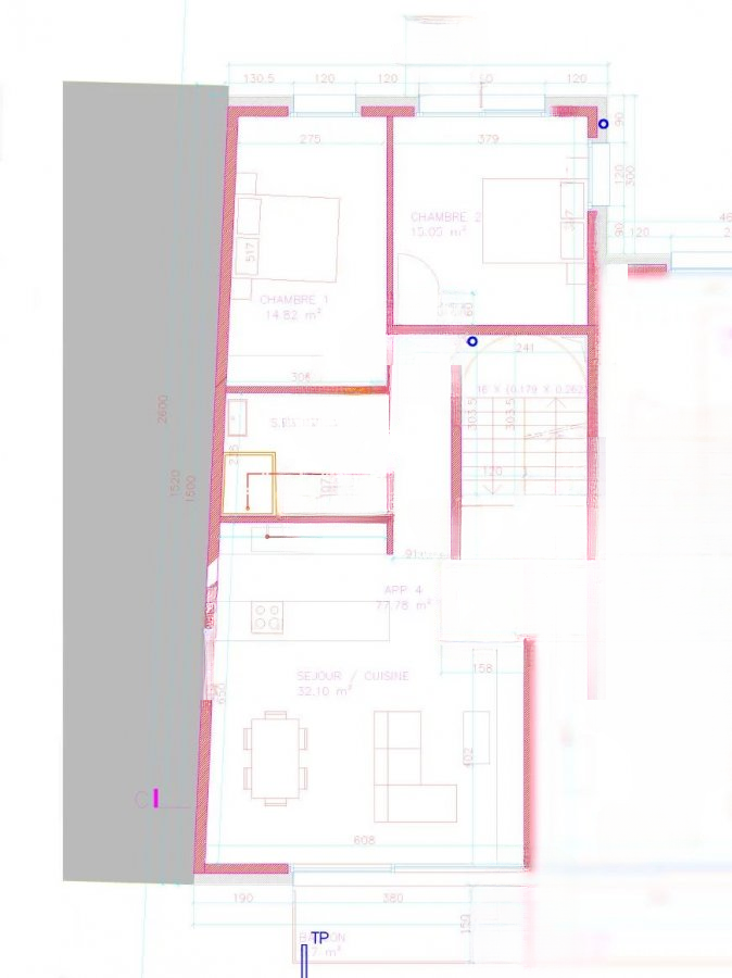 Квартира в Люксембурге, Люксембург, 77 м² - фото 2