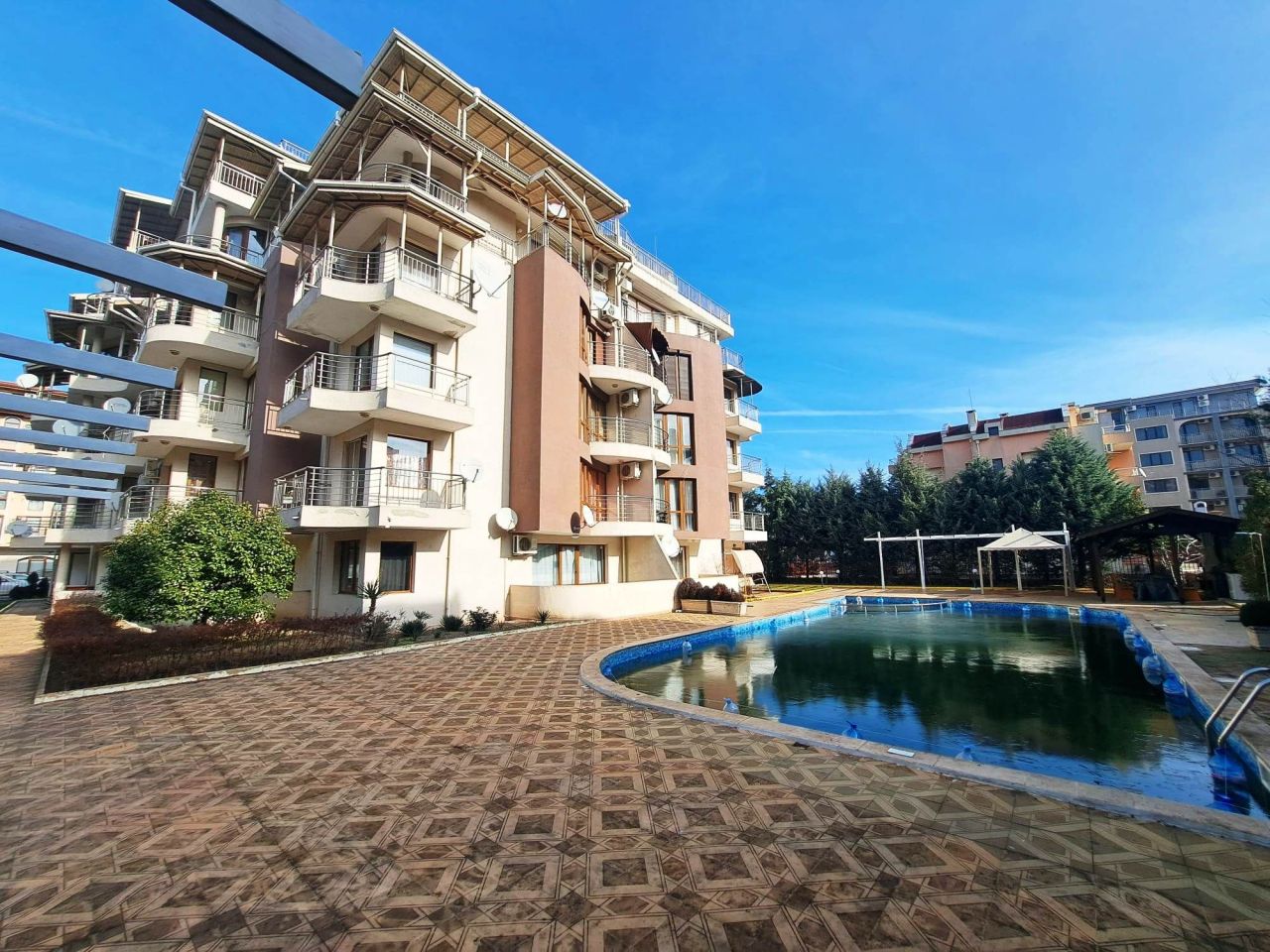 Квартира на Солнечном берегу, Болгария, 105 м² - фото 17