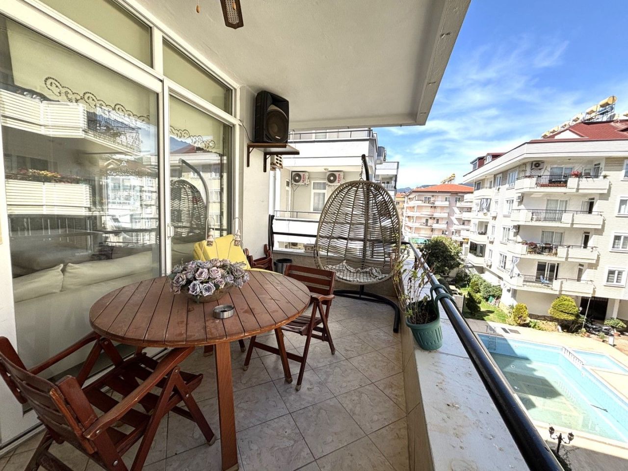 Апартаменты в Алании, Турция, 100 м² - фото 15