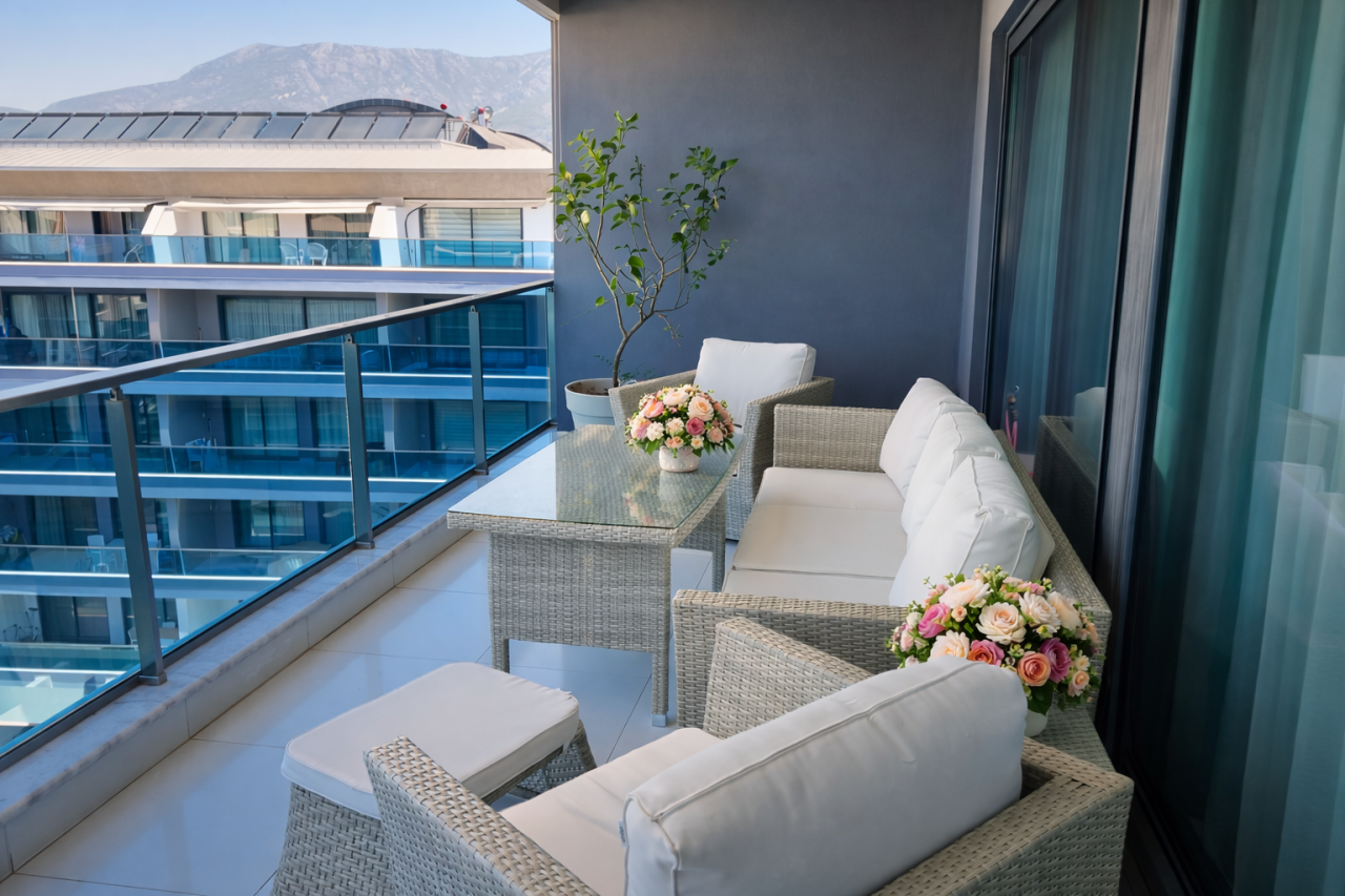 Апартаменты в Алании, Турция, 120 м² - фото 10