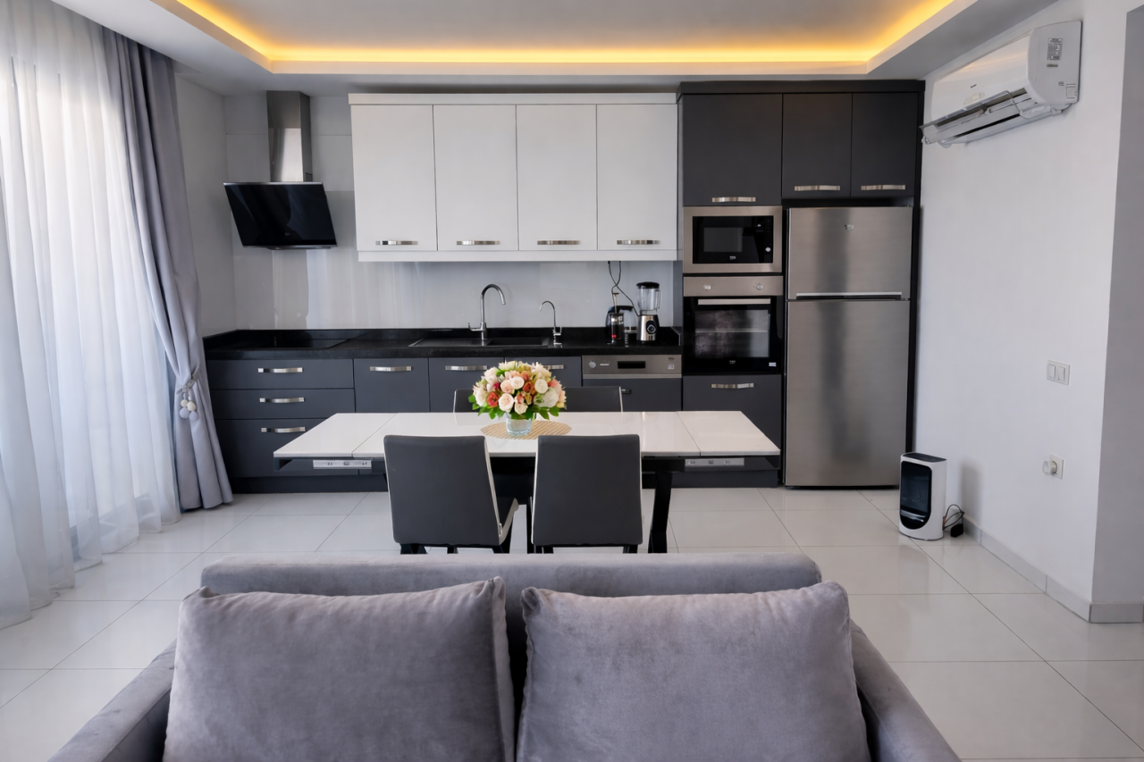 Апартаменты в Алании, Турция, 120 м² - фото 12