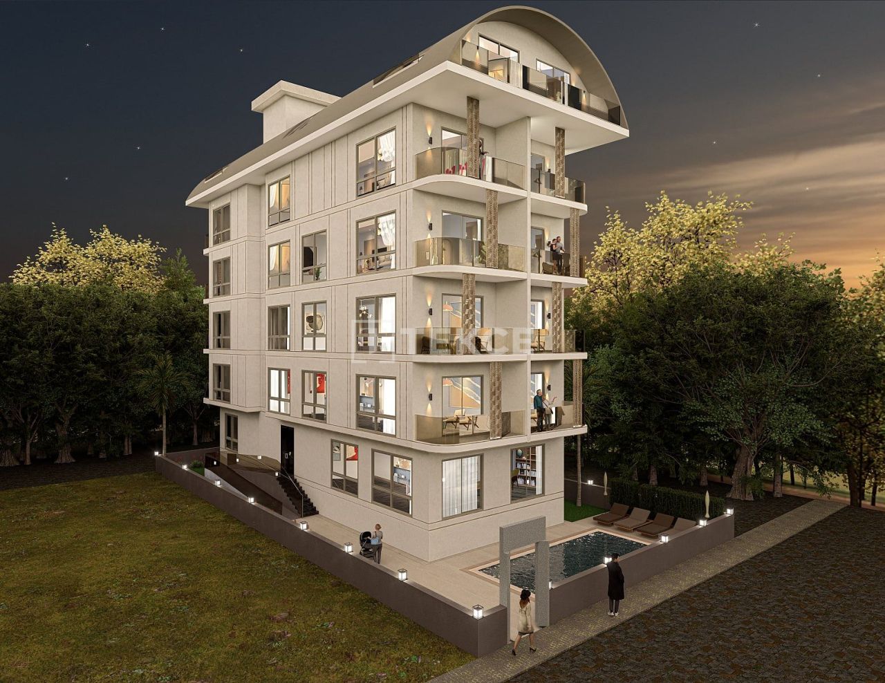 Апартаменты в Алании, Турция, 56 м² - фото 5