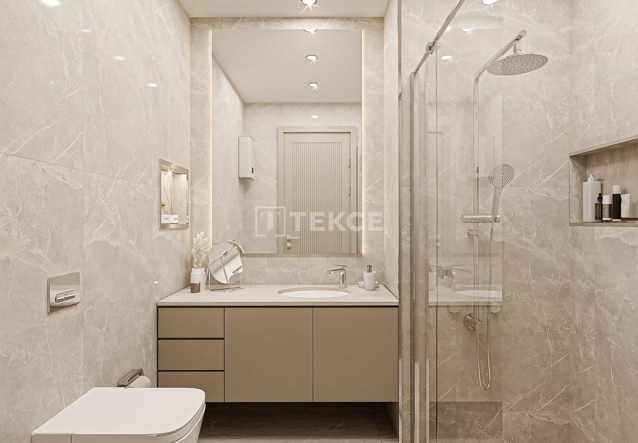 Апартаменты в Алании, Турция, 56 м² - фото 9