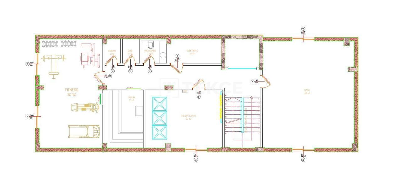 Апартаменты в Алании, Турция, 71 м² - фото 10