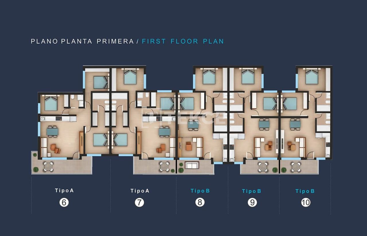 Апартаменты в Сан-Педро-дель-Пинатаре, Испания, 70 м² - фото 11