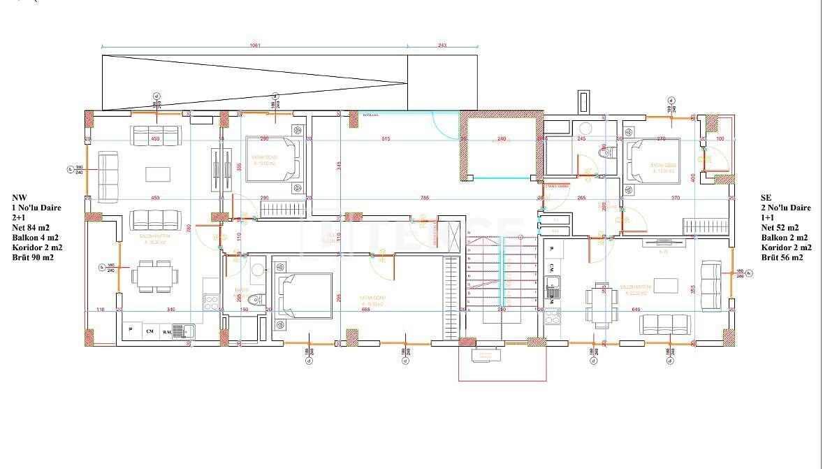 Апартаменты в Алании, Турция, 71 м² - фото 12