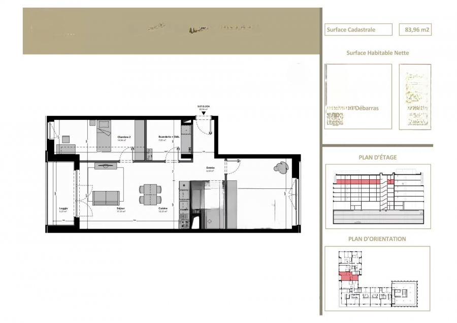 Квартира в Люксембурге, Люксембург, 84 м² - фото 4