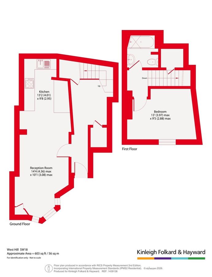 Квартира в Лондоне, Великобритания, 56 м² - фото 10