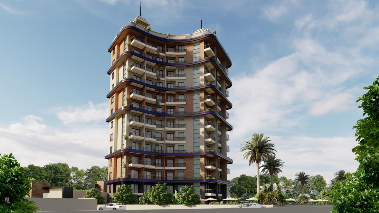 Апартаменты в Алании, Турция, 53 м² - фото 1