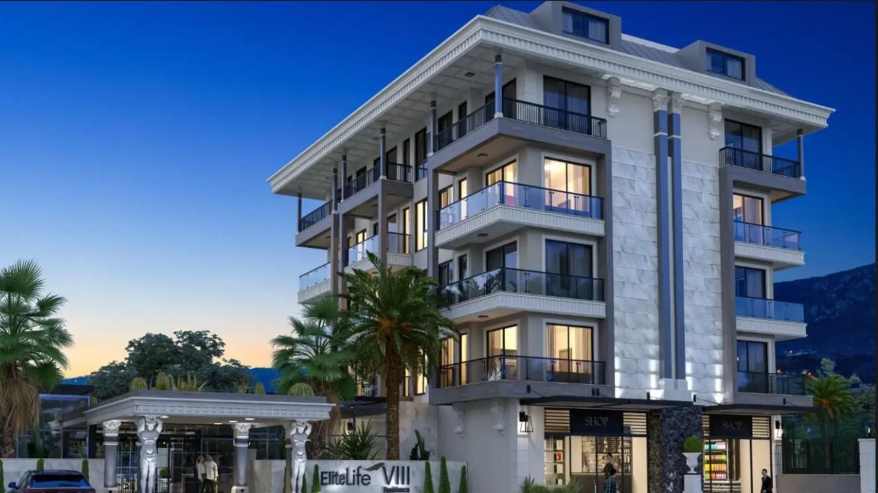 Апартаменты в Алании, Турция, 58 м² - фото 1