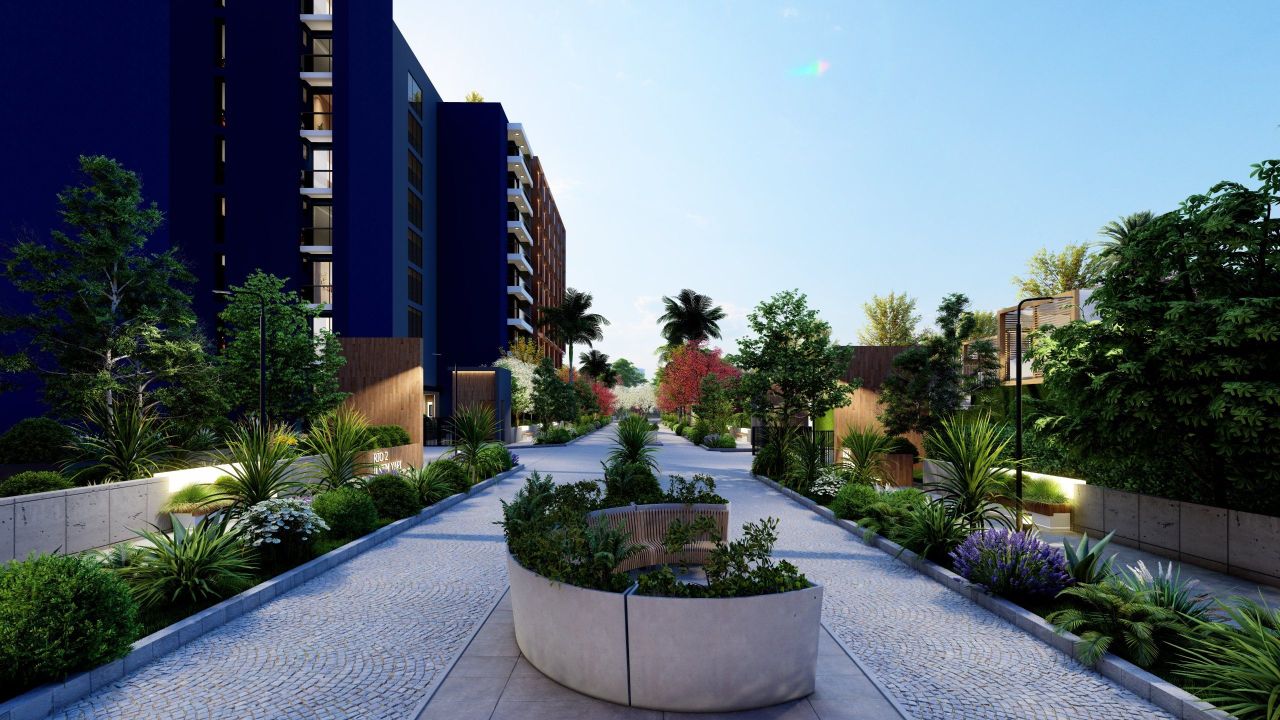 Апартаменты в Мерсине, Турция, 39 м² - фото 2