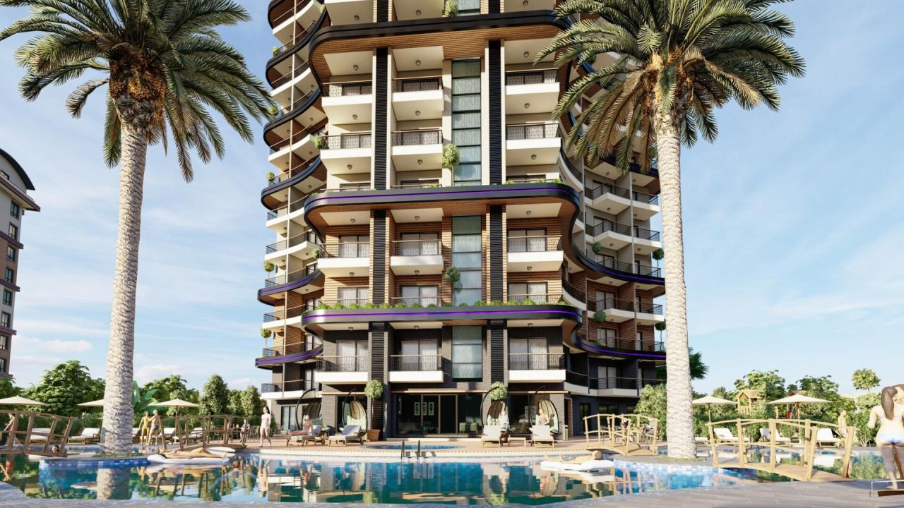 Апартаменты в Алании, Турция, 53 м² - фото 2