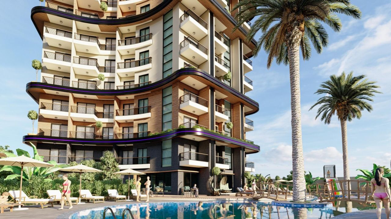 Апартаменты в Алании, Турция, 53 м² - фото 3