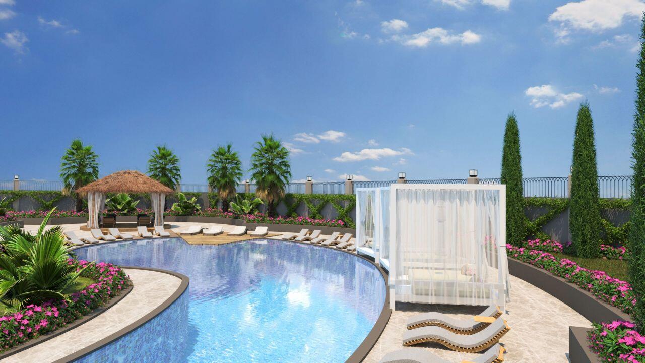 Апартаменты в Алании, Турция, 54 м² - фото 8
