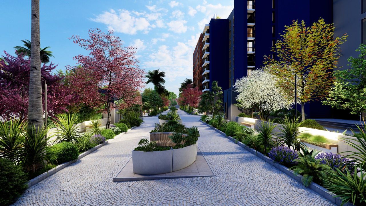 Апартаменты в Мерсине, Турция, 39 м² - фото 8