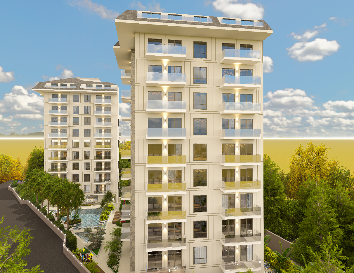 Апартаменты в Алании, Турция, 55 м² - фото 10