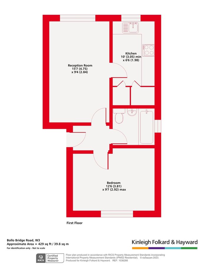 Квартира в Лондоне, Великобритания, 40 м² - фото 9