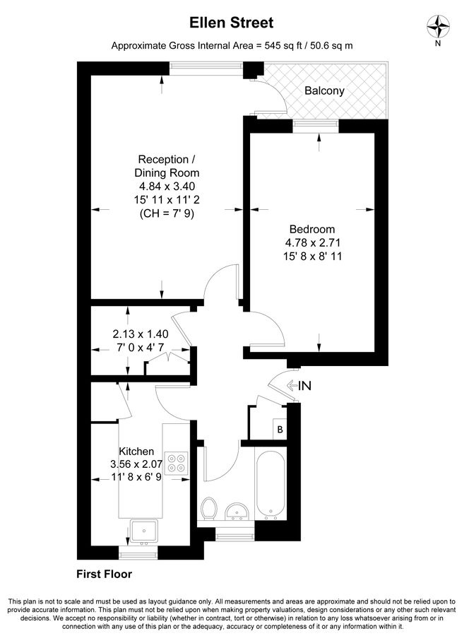 Квартира в Лондоне, Великобритания, 51 м² - фото 11