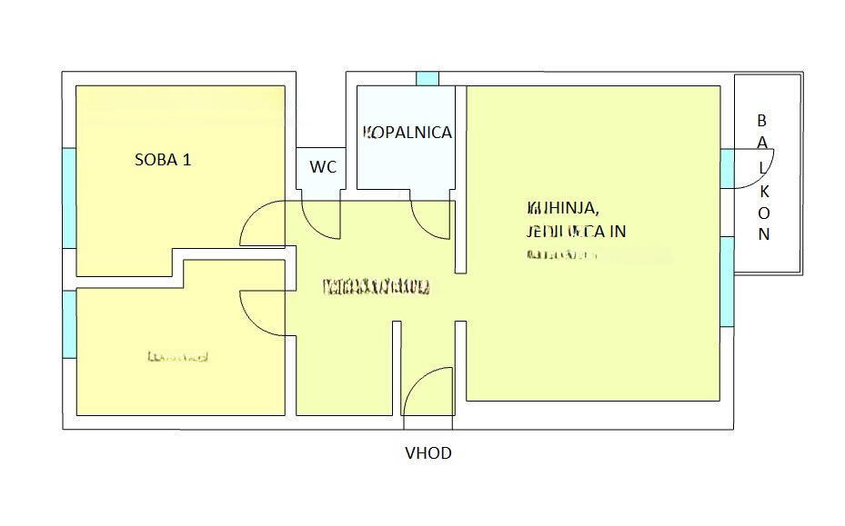 Квартира в Любляне, Словения, 68 м² - фото 12