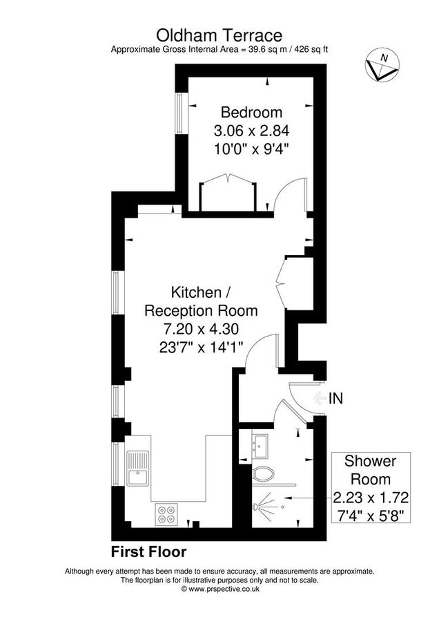 Квартира в Лондоне, Великобритания, 40 м² - фото 13