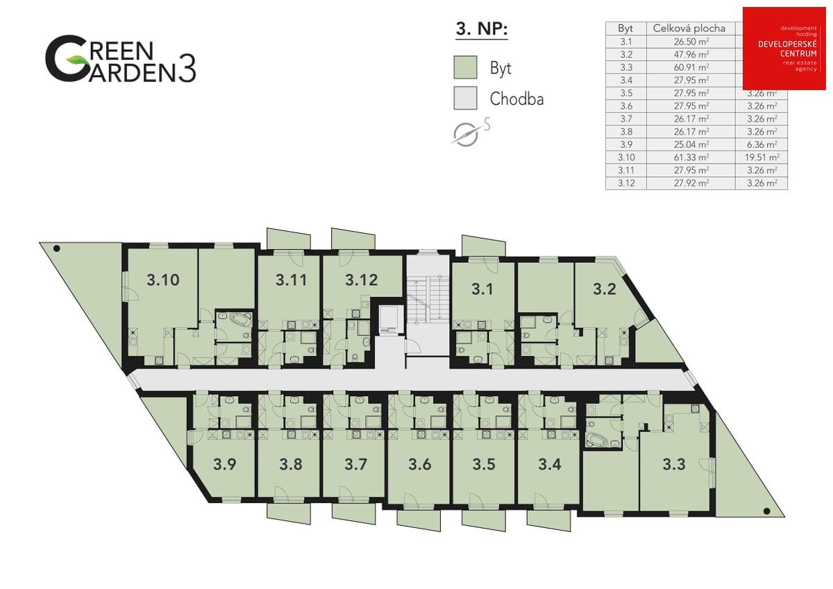 Квартира в Марианске-Лазне, Чехия, 25 м² - фото 4